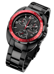 121TIME - Challenger Race Quartz chrono black 39mm