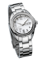 121TIME - Challenger Lady Quartz 68 diamonds 31mm