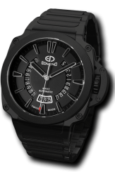 EDMOND - SPRAY Black Metal Automatic 44mm