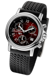 121TIME - Zenturio Steel Quartz chrono 38mm R