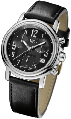 121TIME - Zenturio Steel Quartz chrono 38mm S